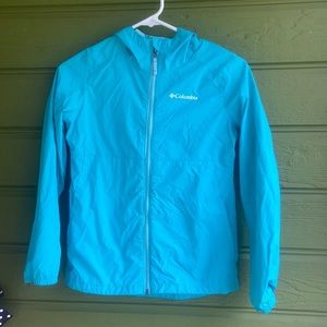 Columbia girls rain jacket